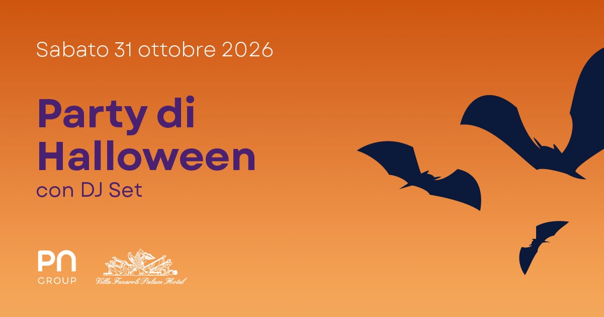 Party di Halloween con DJ Set – Sabato 31 Ottobre 2026